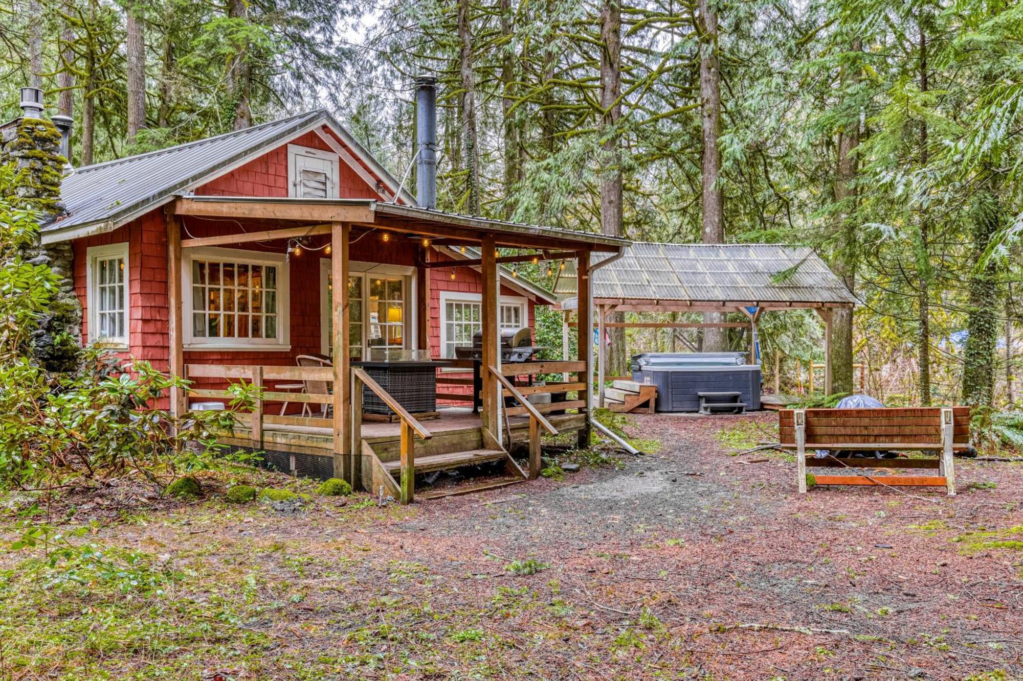 The Cedars Cabin Welches 外观 照片